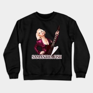 Samantha Fish - Deathwish on the Run Crewneck Sweatshirt